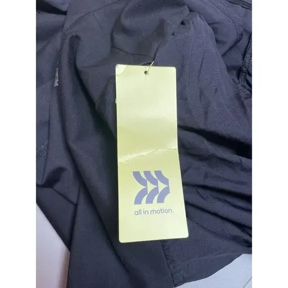 All In Motion Woven High-Rise 2-in-1 Run Shorts 3" Womens Size 1X Black - Picture 5 of 6